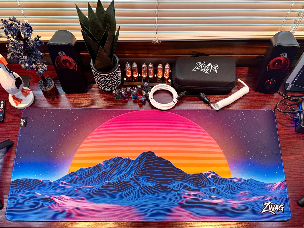 Zwag Vaporwave Desk Mat