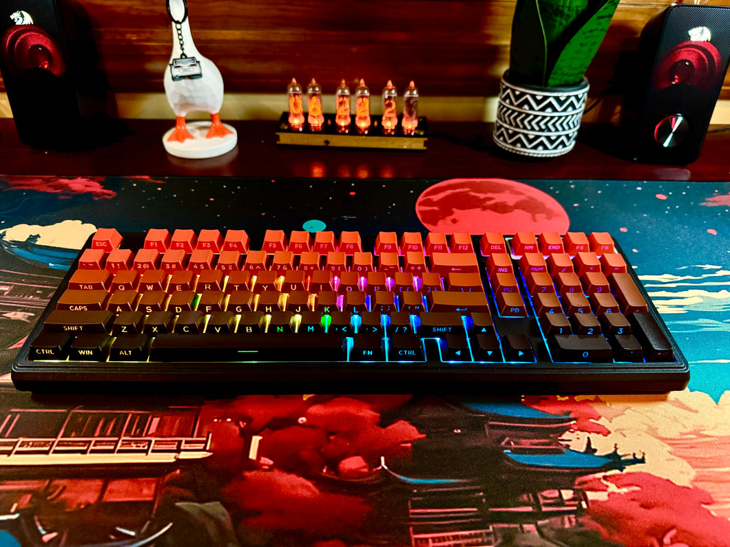 Red Fade 101 Keyboard